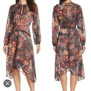 Foxiedox Retro Flowers Midi Dress